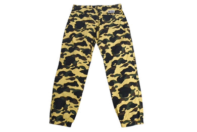 A BATHING APE アベイシングエイプ パンツ カーゴパンツ 迷彩 コットン カモ柄 サイズL 美品 中古 4c072617