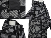 Load image into Gallery viewer, A BATHING APE アベイシングエイプ BAPE 総柄 マウンテンパーカー フーデッド ジップアップ ジャケット 001LJE301013X 美品 中古 4c072618