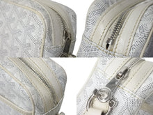 画像をギャラリービューアに読み込む, GOYARD ゴヤール カップヴェールPMバッグ ショルダーバッグ CAPVE2PMLTY50CL50P ホワイト PVC レザー 美品 中古 4c072630