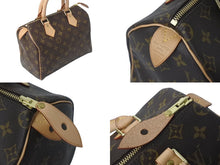 Load image into Gallery viewer, 新品同様 LOUIS VUITTON ルイヴィトン ハンドバッグ スピーディ25 M41528 モノグラム PVC コーティングキャンバス ブラウン 中古 4c072635