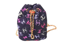 Load image into Gallery viewer, 新品未使用 CHANEL シャネル リュック バックパック ココマーク 24SS ブラック マルチカラー AS4810 ゴールド金具 中古 4c072637