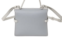 画像をギャラリービューアに読み込む, Delvaux デルボー タンペートPM 2WAYバッグ ハンドバッグ ショルダーバッグ レザー グレー シルバー金具 美品 中古 4c072642