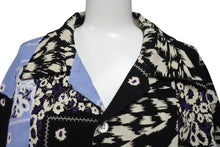 Load image into Gallery viewer, NOMA t.d ノーマティーディー フランネルシャツ 長袖シャツ ペイズリー N36-SH03 ホワイト ブラック ブルー 美品 中古 4c072650