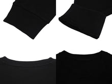 Load image into Gallery viewer, MONCLER モンクレール 長袖Tシャツ トップス クルーネック ブランドロゴ トルコ製 コットン グリーン サイズL 美品 中古 4c072651