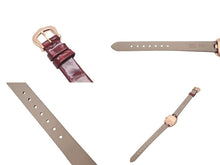 画像をギャラリービューアに読み込む, Cartier カルティエ ミニベニュワール W8000017 腕時計 K18ピンクゴールド レザー オーストリア製 ワインレッド 美品 中古 4c072664