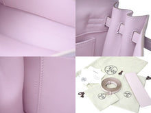 Load image into Gallery viewer, 新品同様 エルメス ケリーダンス モーヴペール スイフト B刻印 シルバー金具 ショルダーバッグ 中古 4c072672