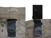 画像をギャラリービューアに読み込む, FEAR OF GOD フィアオブゴッド ストレートパンツ ボトムス RN139190 コットン ベージュ サイズ32 美品 中古 4c072684