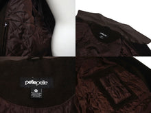 画像をギャラリービューアに読み込む, 極美品 pellepelle ペレペレ ボンバージャケット サイズL 刺繍デザイン ブラウン ウール ビスコース 中古 4c072694