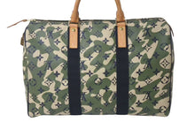 画像をギャラリービューアに読み込む, 極美品 ルイ ヴィトン LOUIS VUITTON モノグラム フラージュ スピーディ 35 バッグ カモフラ グリーン M95773 村上隆 中古 4c072698