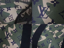 画像をギャラリービューアに読み込む, 極美品 ルイ ヴィトン LOUIS VUITTON モノグラム フラージュ スピーディ 35 バッグ カモフラ グリーン M95773 村上隆 中古 4c072698