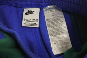 NIKE Nike Sweatpants Kids Cotton Polyester Blue Green 98-104cm XS Good Condition Used 4c072709