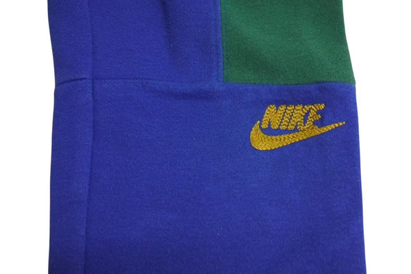 NIKE Nike Sweatpants Kids Cotton Polyester Blue Green 98-104cm XS Good Condition Used 4c072709