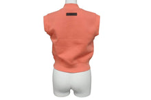 Load image into Gallery viewer, ESSENTIALS エッセンシャルズ フィアオブゴッド キッズ セットアップ ノースリーブ ハーフパンツ サーモンピンク 4/5 美品 中古 4c072714