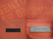 Load image into Gallery viewer, ESSENTIALS エッセンシャルズ フィアオブゴッド キッズ セットアップ ノースリーブ ハーフパンツ サーモンピンク 4/5 美品 中古 4c072714