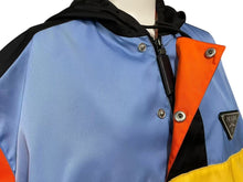 画像をギャラリービューアに読み込む, 極美品 PRADA プラダ 20SS SGB407 ロゴプレート ナイロン アノラック ブルゾン XS フランクオーシャン着用 中古 4c072722