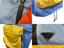 画像をギャラリービューアに読み込む, 極美品 PRADA プラダ 20SS SGB407 ロゴプレート ナイロン アノラック ブルゾン XS フランクオーシャン着用 中古 4c072722