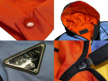 画像をギャラリービューアに読み込む, 極美品 PRADA プラダ 20SS SGB407 ロゴプレート ナイロン アノラック ブルゾン XS フランクオーシャン着用 中古 4c072722