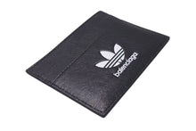Load image into Gallery viewer, 新品未使用 BALENCIAGA × ADIDAS バレンシアガ アディダス カードケース 721895 ラムスキン ブラック 中古 4c072733