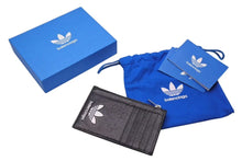 Load image into Gallery viewer, 新品未使用 BALENCIAGA × ADIDAS バレンシアガ アディダス カードケース コインケース 721896 ラムスキン ブラック 中古 4c072734