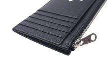 Load image into Gallery viewer, 新品未使用 BALENCIAGA × ADIDAS バレンシアガ アディダス カードケース コインケース 721896 ラムスキン ブラック 中古 4c072734