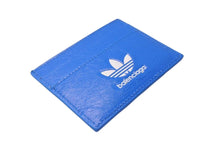 Load image into Gallery viewer, 新品未使用 BALENCIAGA × ADIDAS バレンシアガ アディダス カードケース 721895 ラムスキン ブルー 中古 4c072737