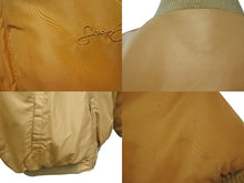 画像をギャラリービューアに読み込む, SEAN JOHN ショーンジョン MA-1 エムエーワン ボンバージャケット ヴィンテージ アウター イエロー 美品 中古 4c072745