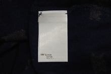 画像をギャラリービューアに読み込む, LOUIS VUITTON ルイヴィトン LVロゴ 半袖Tシャツ チビT RM071K MKJR99JBD コットン ネイビー ブラウン サイズ3 美品 中古 4c072748