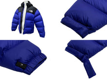 画像をギャラリービューアに読み込む, THE NORTH FACE ザ ノースフェイス Down jacket ダウンジャケット NF0A3C8D ナイロン ブラック ブルー サイズXS 美品 中古 4c072750