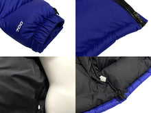 画像をギャラリービューアに読み込む, THE NORTH FACE ザ ノースフェイス Down jacket ダウンジャケット NF0A3C8D ナイロン ブラック ブルー サイズXS 美品 中古 4c072750