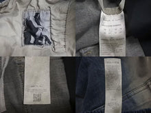画像をギャラリービューアに読み込む, Rick Owense リックオウエンス DRKSHHDW ダークシャドウ ダブルカーゴジャンボベラロングデニムパンツ ブルー サイズ40 美品 中古 4c072754