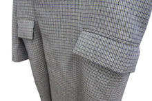 画像をギャラリービューアに読み込む, AURALEE オーラリー ダブルフェイスチェックステインカラー ロングコート A9AC01BN ウール ライトブルー サイズ4 美品 中古 4c072755