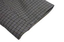 画像をギャラリービューアに読み込む, AURALEE オーラリー ダブルフェイスチェックステインカラー ロングコート A9AC01BN ウール ライトブルー サイズ4 美品 中古 4c072755