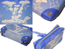 画像をギャラリービューアに読み込む, 新品同様 LOUIS VUITTON ルイヴィトン M45440 ソフトトランク ネックレス ウォレット モノグラムクラウズ ヴァージル ブルー 中古 4c072762