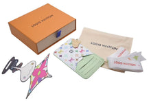 画像をギャラリービューアに読み込む, 新品未使用 LOUIS VUITTON ルイヴィトン 村上隆 LV × TM モノグラムアンプラント マルチカラー カードケース ポルト カルト・ロミー M13800 中古 4c072767