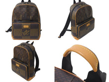 画像をギャラリービューアに読み込む, 極美品 LOUIS VUITTON ルイヴィトン NIGO バックパック N40380 モノグラム ダミエ ジャイアント LVスクエアード 中古 4c072768