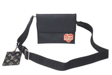 画像をギャラリービューアに読み込む, 極美品 LOUIS VUITTON x NIGO ルイヴィトン ニゴー 22SS ショルダーバッグ モノグラムドリップ トリオポーチ M81013 ブラック 中古 4c072769