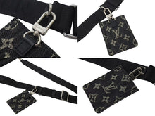画像をギャラリービューアに読み込む, 極美品 LOUIS VUITTON x NIGO ルイヴィトン ニゴー 22SS ショルダーバッグ モノグラムドリップ トリオポーチ M81013 ブラック 中古 4c072769