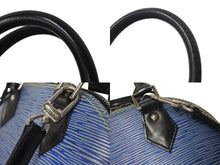 画像をギャラリービューアに読み込む, LOUISVUITTON ルイヴィトン ハンドバッグ ショルダーバッグ エピ デニム アルマBB エピレザー デニムブルー SN4162 美品 中古 4c072774