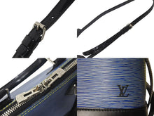 画像をギャラリービューアに読み込む, LOUISVUITTON ルイヴィトン ハンドバッグ ショルダーバッグ エピ デニム アルマBB エピレザー デニムブルー SN4162 美品 中古 4c072774