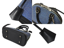 画像をギャラリービューアに読み込む, LOUISVUITTON ルイヴィトン ハンドバッグ ショルダーバッグ エピ デニム アルマBB エピレザー デニムブルー SN4162 美品 中古 4c072774