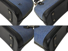 画像をギャラリービューアに読み込む, LOUISVUITTON ルイヴィトン ハンドバッグ ショルダーバッグ エピ デニム アルマBB エピレザー デニムブルー SN4162 美品 中古 4c072774