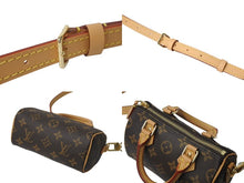 画像をギャラリービューアに読み込む, 極美品 LOUIS VUITTON ルイヴィトン ナノスピーディ 2WAYショルダーバッグ M81085 モノグラムキャンバス ブラウン 中古 4c072775