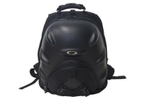 画像をギャラリービューアに読み込む, OAKLEY オークリー ATOMIC BOMB アトミックボム リュックサック バックパック ポリエステル ブラック シルバー金具 美品 中古 4c072777