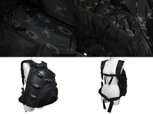 画像をギャラリービューアに読み込む, OAKLEY オークリー ATOMIC BOMB アトミックボム リュックサック バックパック ポリエステル ブラック シルバー金具 美品 中古 4c072777