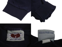 画像をギャラリービューアに読み込む, WU WEAR ウーウェア Cotton long sleeve コットンロングスリーブ サイズ XL Wu Tang Clan ネイビー 90s 美品 中古 4c072783