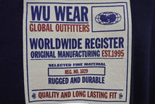画像をギャラリービューアに読み込む, WU WEAR ウーウェア Cotton long sleeve コットンロングスリーブ サイズ XL Wu Tang Clan ネイビー 90s 美品 中古 4c072783