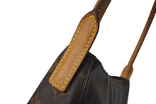 画像をギャラリービューアに読み込む, LOUIS VUITTON ルイヴィトン ルーピングMM ハンドバッグ M51146 モノグラム ゴールド金具 ブラウン 美品 中古 4c072795