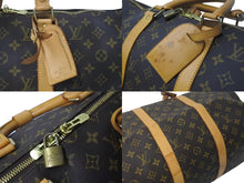 画像をギャラリービューアに読み込む, LOUIS VUITTON ルイヴィトン キーポル50 ボストンバッグ M41426 モノグラムキャンバス ブラウン ゴールド金具 美品 中古 4c072798