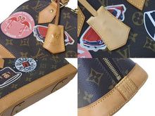 画像をギャラリービューアに読み込む, LOUIS VUITTON ルイヴィトン アルマBB ワールドツアーステッカー ハンドバッグ M43230 ショルダー 2WAY モノグラムキャンバス 美品 中古 4c072802
