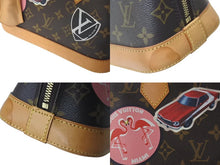 画像をギャラリービューアに読み込む, LOUIS VUITTON ルイヴィトン アルマBB ワールドツアーステッカー ハンドバッグ M43230 ショルダー 2WAY モノグラムキャンバス 美品 中古 4c072802
